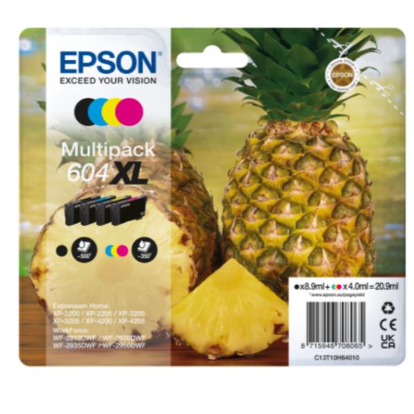 Epson Multipack 4 Colours 604xl Ink Easymail